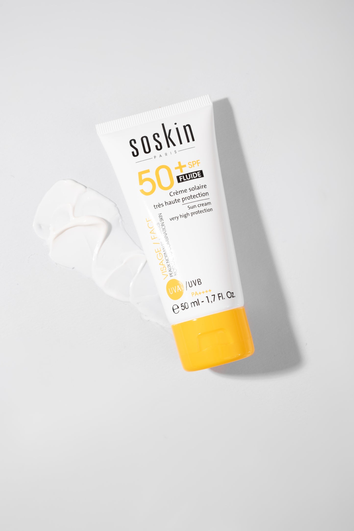 Сонцезахисний крем-флюїд з дуже високим ступенем захисту SPF50+ / SPF50 Sun cream Low