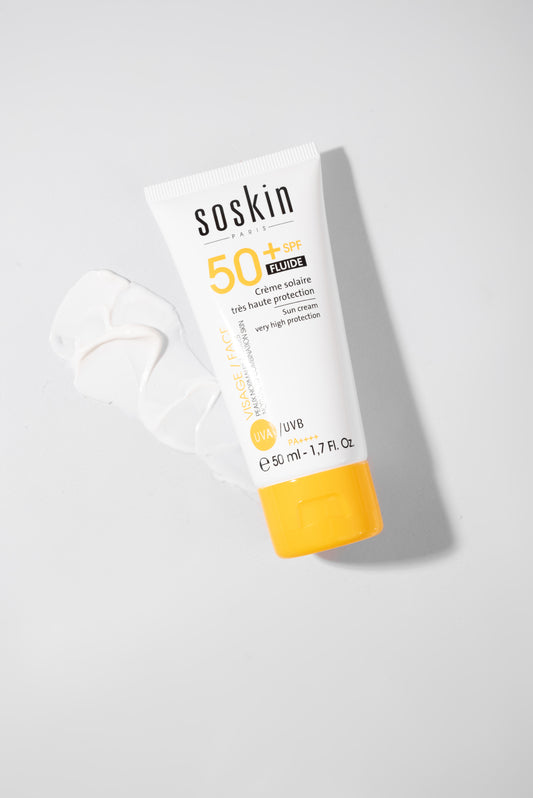 Сонцезахисний крем-флюїд з дуже високим ступенем захисту SPF50+ / SPF50 Sun cream Low