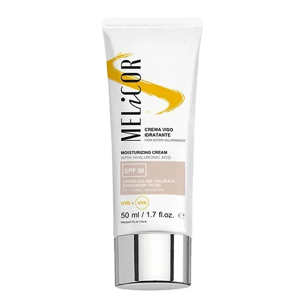 Сонцезахисний крем з тоном SPF 50+ — CREMA SOLARE COLORATA для щоденного захисту шкіри