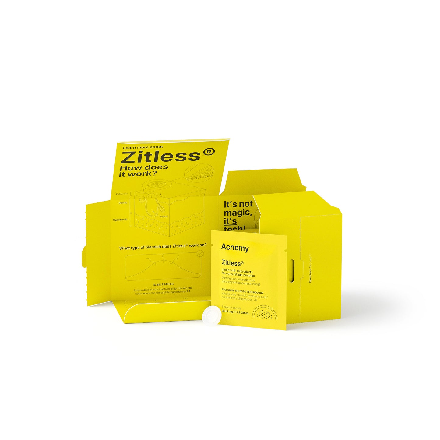 ZITLESS (5 x PATCHES)