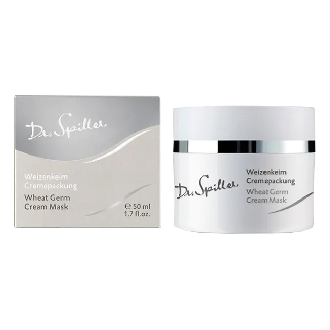 Живильна крем-маска з олією зародків пшениці Dr. Spiller Wheat Germ Cream Mask